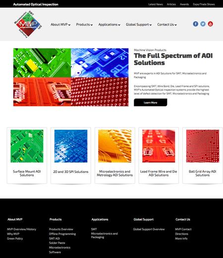 Machine Vision Products New Website